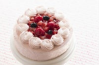 【卵・乳・小麦不使用　アレルギー対応】すこやかストロベリーケーキ